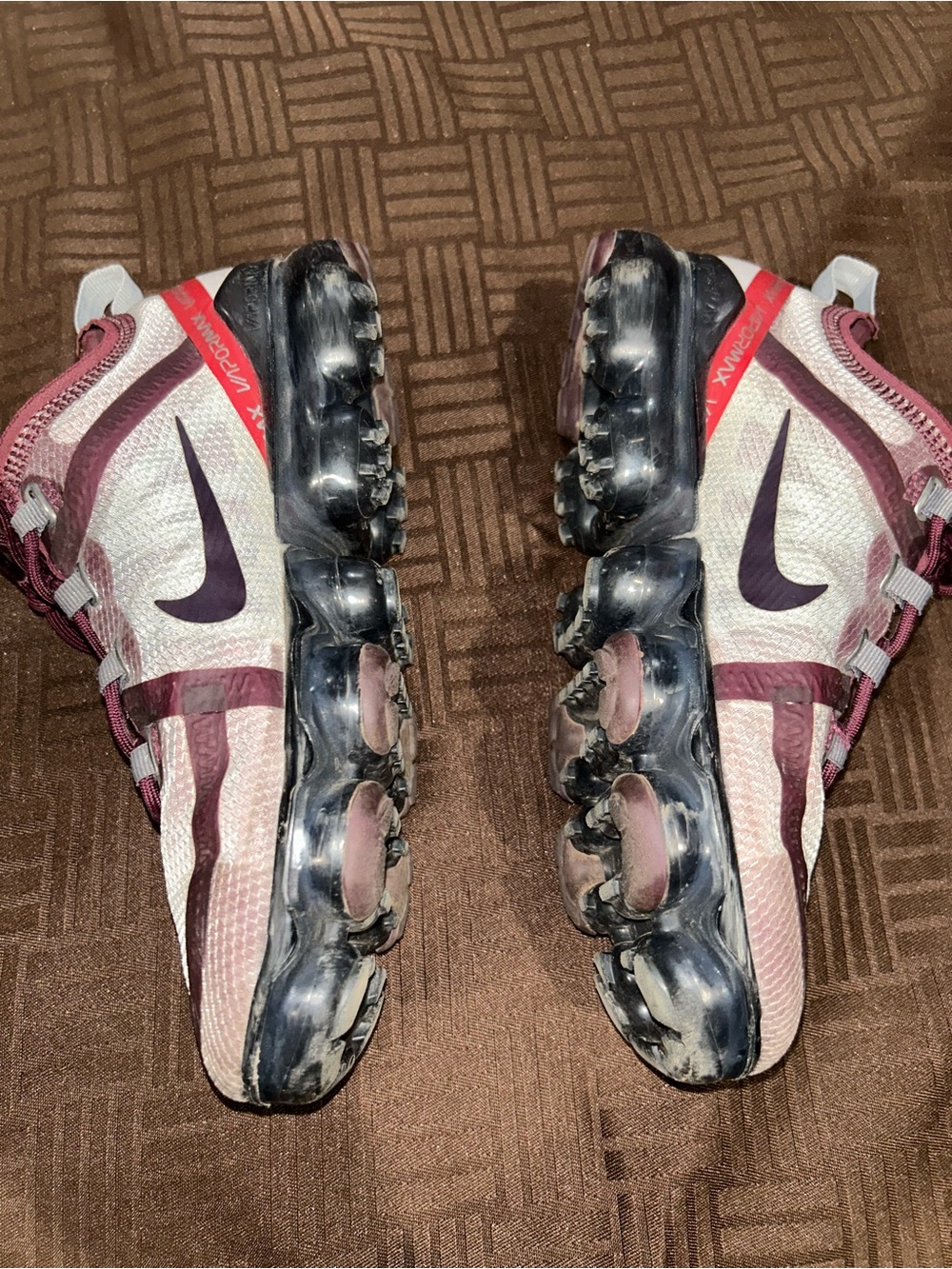 Nike Air Vapormax 2019 Night Maroon Burgundy Ash Women's size 7